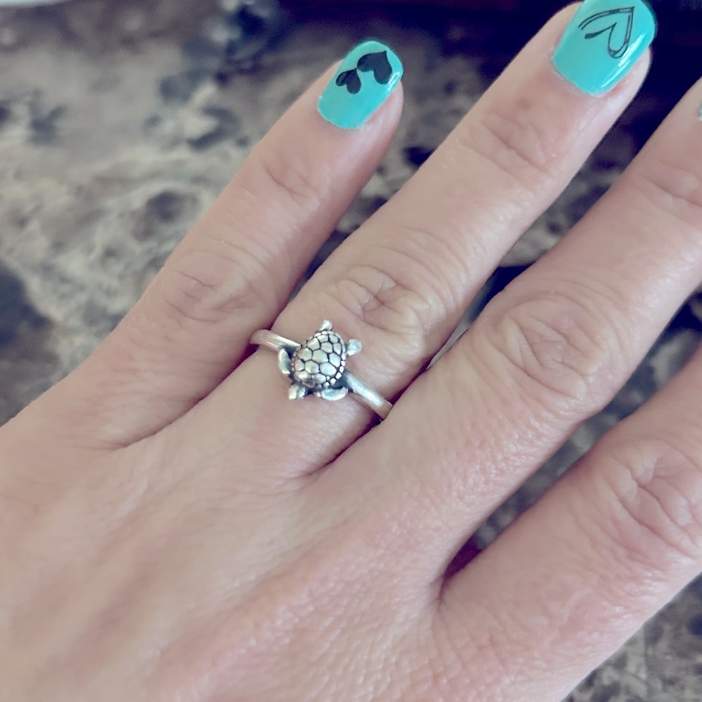 James Avery turtle ring